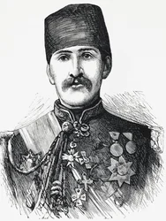 Retrato de Reuff Pasha, Ministro de Guerra del Imperio Otomano