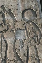 Relieve en el templo mortuorio de Seti I