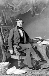 Thomas Brassey, contratista e ingeniero ferroviario británico, c 1830s