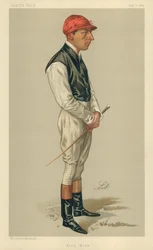 Fred Webb, 10 de agosto de 1889, caricatura de Vanity Fair