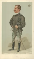 Víctor Manuel III, Italia, 26 de junio de 1902, caricatura de Vanity Fair