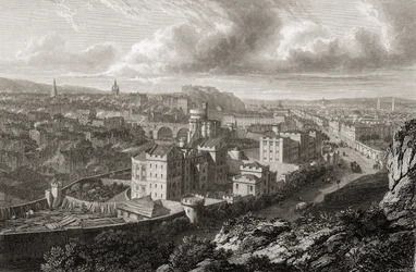 Vista desde Calton Hill, Edimburgo, de 