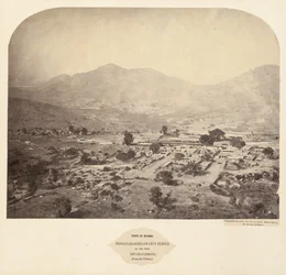Vistas en Mysore: templo de Bhoganarasimhaswami, en el fuerte, Devarayadroog (desde la meseta)