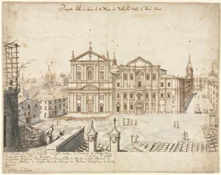 Dieciocho vistas de Roma - La iglesia de Santa Maria in Vallicella