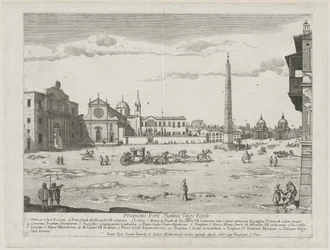 Prospectus Locurum Urbis Romae Insign[ium], 1666