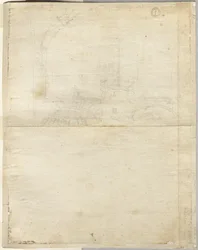 Boceto para San Giovanni in Laterano (verso)