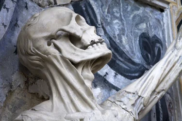 Desollado, o El esqueleto (detalle)