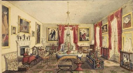 El salón en Aynhoe
