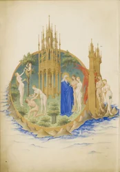 Jardín del Edén, Les Très Riches Heures du duc de Berry