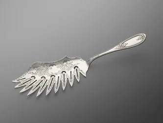 Cuchillo de macarrones, c. 1857-1865