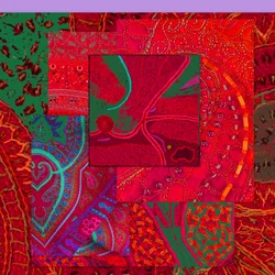 COLLAGE OF COLOR, 2018 (técnica mixta)