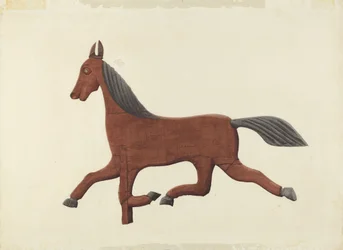 Veleta de caballo, probablemente 1938