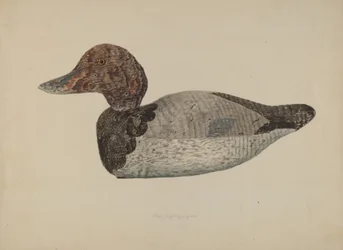 Pato señuelo #1, 1938