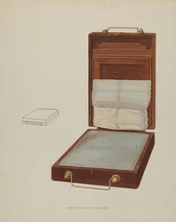 Soporte para funda de almohada, 1937