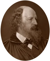 Alfred Tennyson, DCL, FRS, Poeta Laureado Inglés, 1883