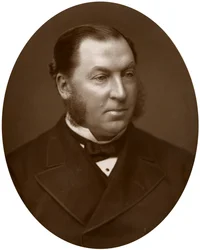 Hon Sir James Charles Mathew, LLD, juez del Tribunal Superior de Justicia, 1883
