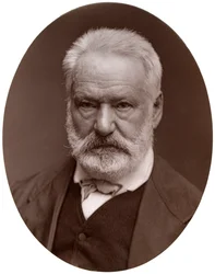 Victor Hugo, poeta, dramaturgo y novelista francés, 1877