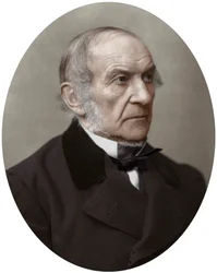 William Ewart Gladstone MP, primer ministro liberal británico, 1882