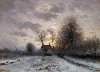 Regreso a casa (óleo sobre lienzo)