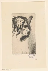 cabeza de mujer Tête de femme IV (título original)