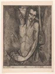 Hombre desnudo con los ojos cerrados
Le Martyr (título original)