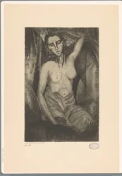 mujer sentada Femme assise (título original)