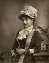 Adelina Patti, diva de ópera italiana, 1882