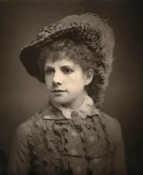 Alma Murray, actriz británica, 1882