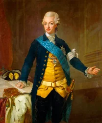 Retrato de Gustavo III de Suecia (1771-1792)