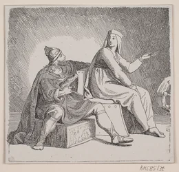Ilustración de "La expedición de Svend Tveskæg a Inglaterra y la batalla de Svold"