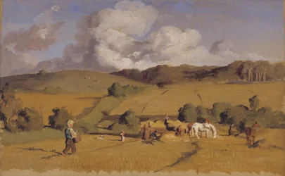 Paisaje cerca de Holmstrup, Zelanda