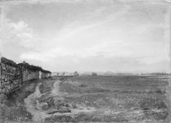 Paisaje (¿en la región de Barbizon)