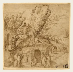 Una Tebaida: Monjes y ermitaños en un paisaje