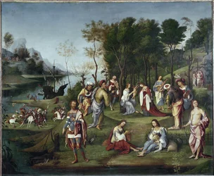 Alegoría del amor o alegoría de la corte de Isabella d