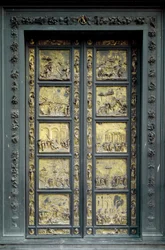 Puerta del Paraíso, realizada por Lorenzo Ghiberti (1378-1443)