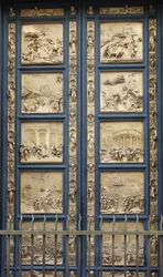 Las Puertas del Paraíso en el Baptisterio de Florencia, copia, 1425-1452