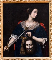 Judith sosteniendo la cabeza de Holofernes