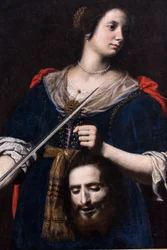 Judith sosteniendo la cabeza de Holofernes