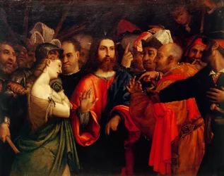 Cristo y la adúltera