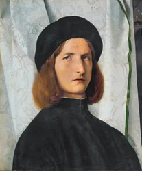 Retrato de joven con lámpara, 1508