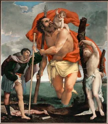 San Cristóbal entre San Roque y San Sebastián (pintura)