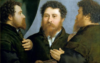 Triple retrato de orfebre