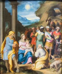 La adoración de los Reyes Magos