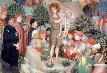 San Juan Bautista predicando (detalle)