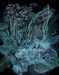Jardín acuático etéreo