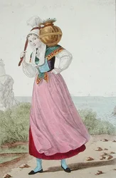 Lechera de la región de Cherburgo, c.1820
