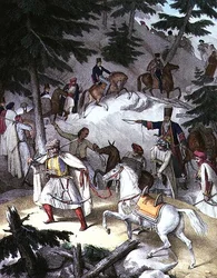 Viaje a Atenas y Constantinopla: Le Pinde, cruzando de Janina a Tricala