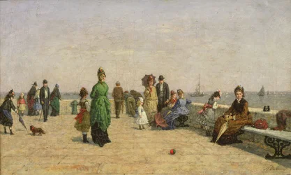 El muelle en Honfleur