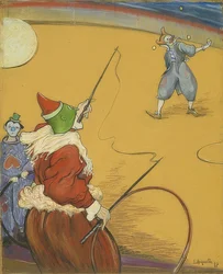 En el circo Maurice. 1887