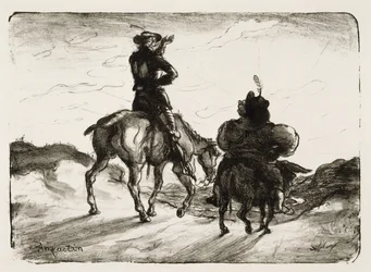 Don Quijote y Sancho Panza